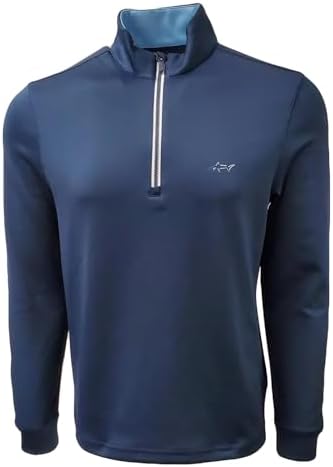Amazon.com: Greg Norman Men's Leaderboard 1/4 Zip Stretch Golf